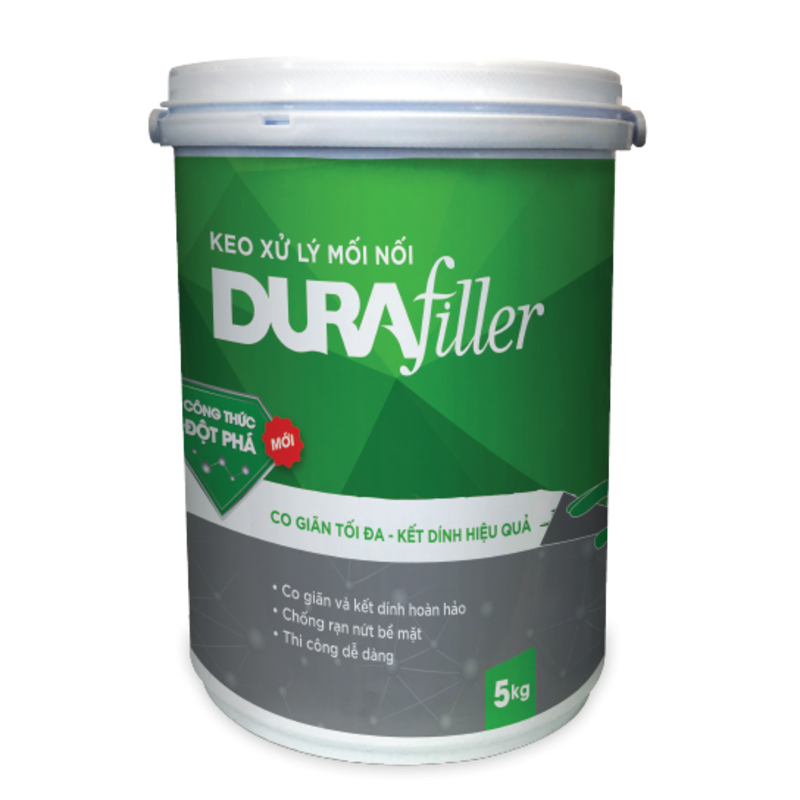 Keo xử lý mối nối DURAfiller được nhiều người dùng hiện nay
