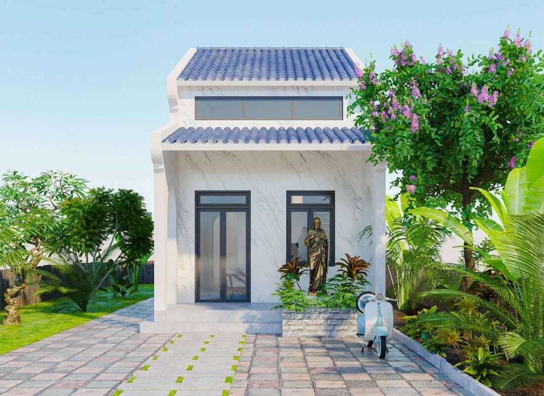 Chi phí xây mẫu nhà vườn nhỏ đẹp phụ thuộc vào nhiều yếu tố