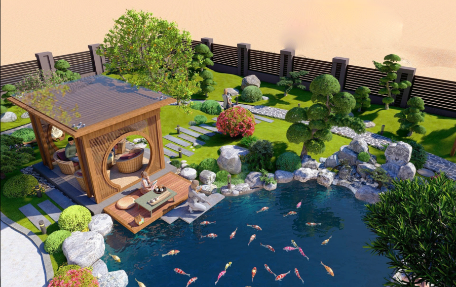 Mẫu nhà chòi sân vườn lắp ghép đẹp, tiện lợi, nhanh chóng