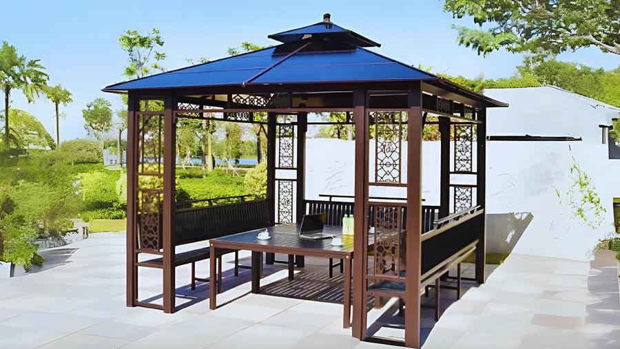 Nhà chòi sân vườn giúp tăng giá trị bất động sản