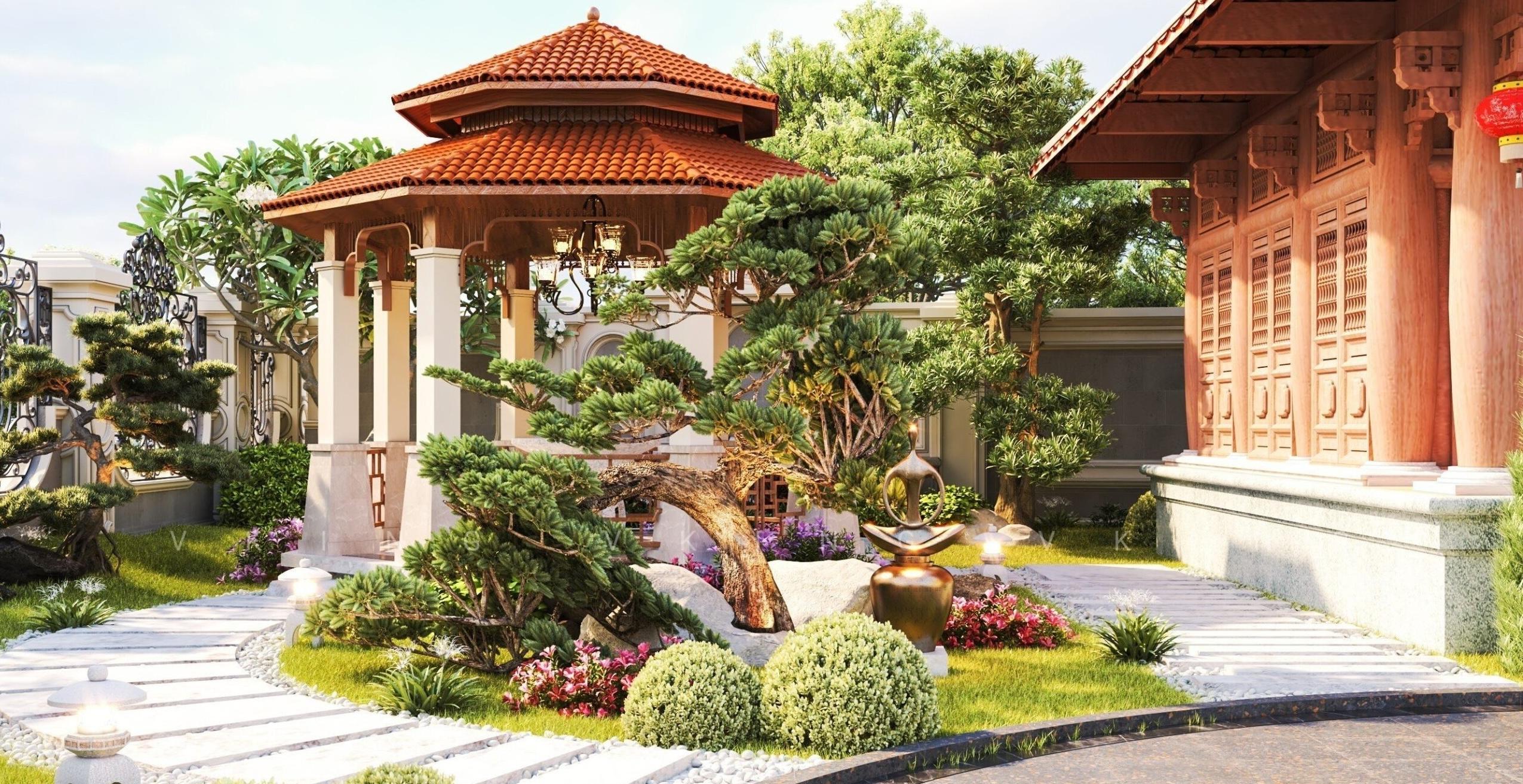 Lưu ý xác định mục đích, vị trí, vật liệu khi thiết kế và xây nhà chòi sân vườn