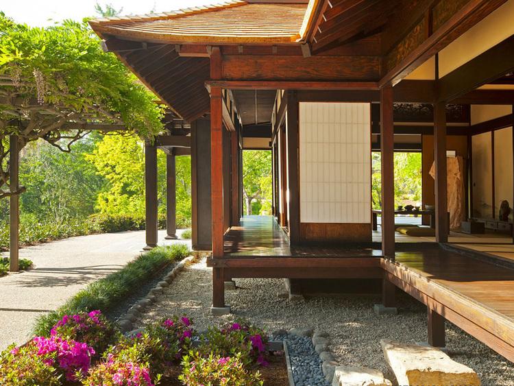 Mẫu nhà sàn nhỏ đẹp, thiết kế đơn giản, phong cách Nhật Bản