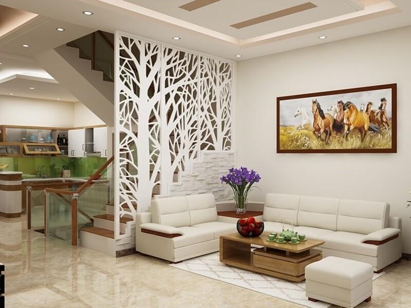 Mẫu vách ngăn phòng khách CNC tinh tế, nâng tầm không gian sống