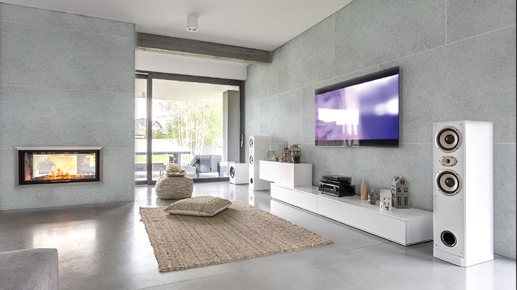 Tấm Cemboard DURAflex ốp tường trang trí phòng khách đẹp, ấn tượng