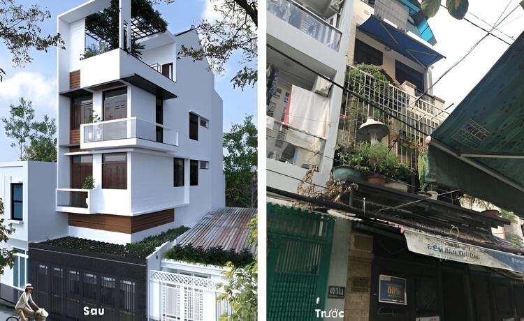 Ý tưởng cải tạo nhà ống cũ thành nhà mới đẹp, tiết kiệm chi phí