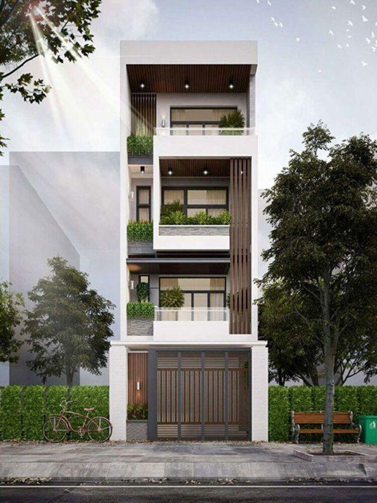 Mẫu nhà ống đẹp 3 tầng 4m trở thành xu hướng nhờ thiết kế tối ưu, tiện nghi và chi phí hợp lý 