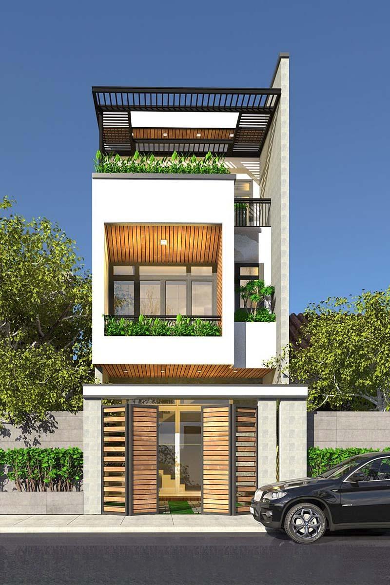 Mẫu nhà ống đẹp 3 tầng 5x10 được yêu thích hiện nay