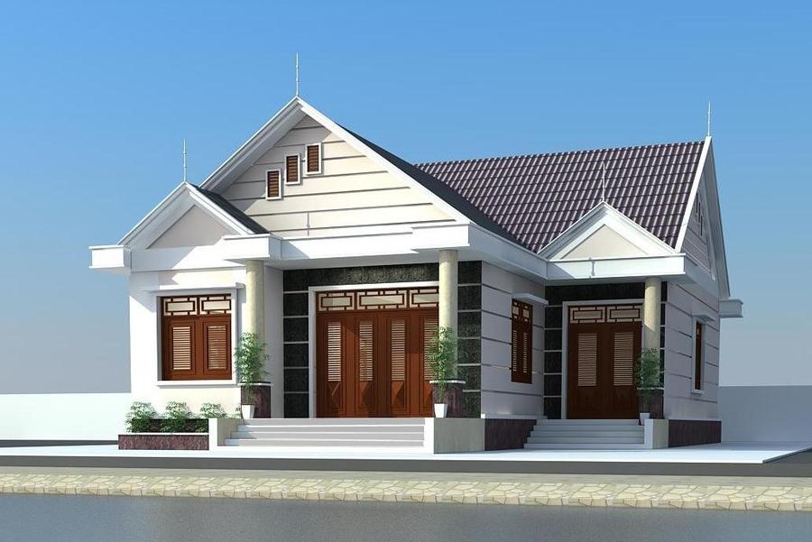 Nhà cấp 4 có đặc điểm là chi phí xây dựng thấp