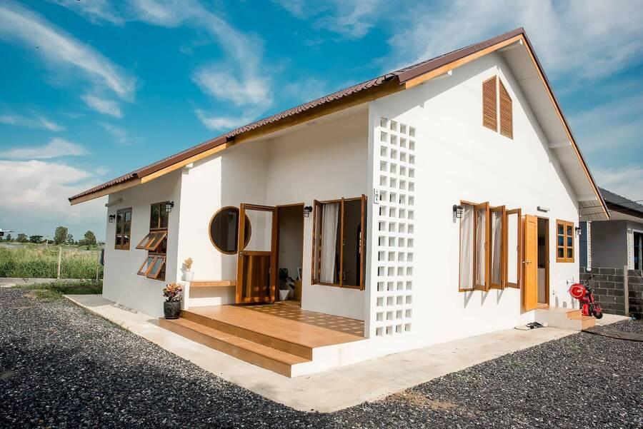 Cấu trúc nhà cấp 4 đơn giản nhưng kiên cố