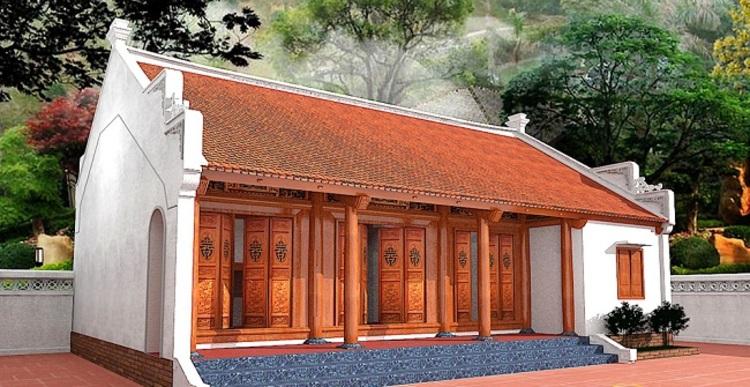 Mẫu nhà gỗ 3 gian 8 cột đảm bảo khả năng chịu lực tốt cho toàn bộ công trình