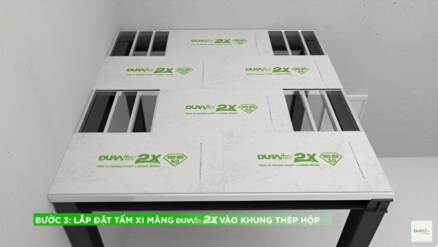 Kỹ thuật thi công tấm xi măng cemboard lót sàn chịu lực