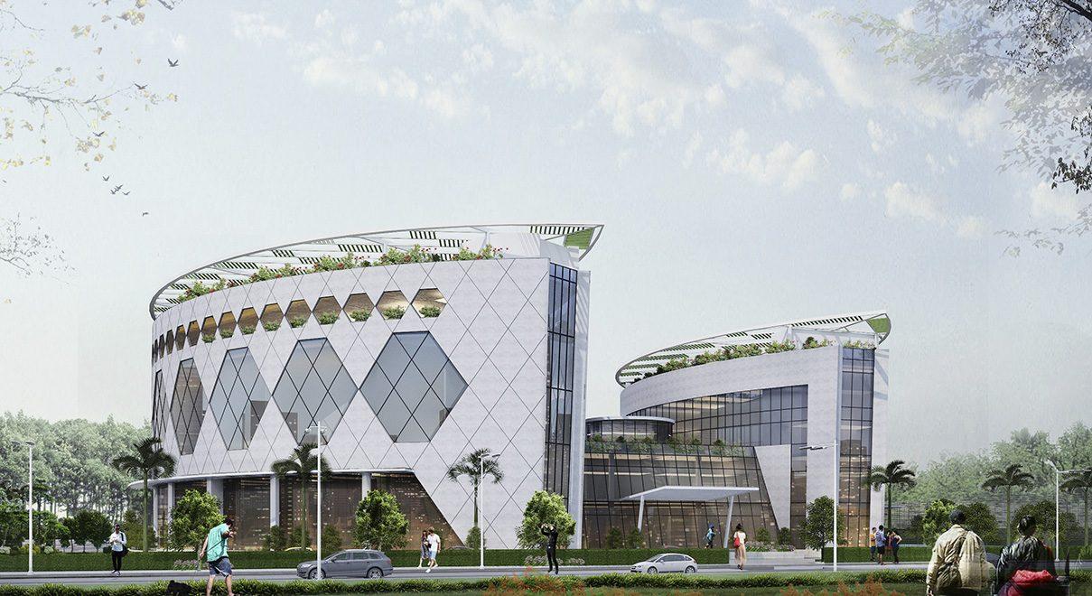 Ứng dụng của bê tông nhẹ trong công trình thương mại