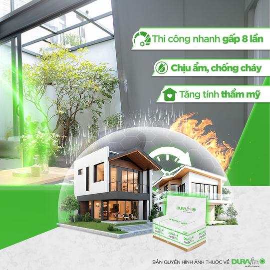 Tấm cemboard 10mm có khả năng chống cháy hiệu quả