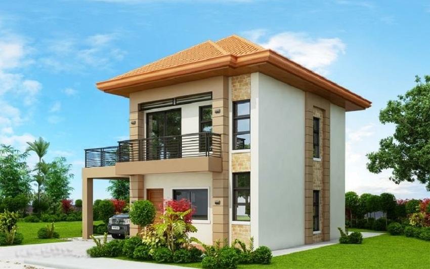 Mẫu nhà 2 tầng nông thôn 500 triệu đơn giản, chi phí rẻ