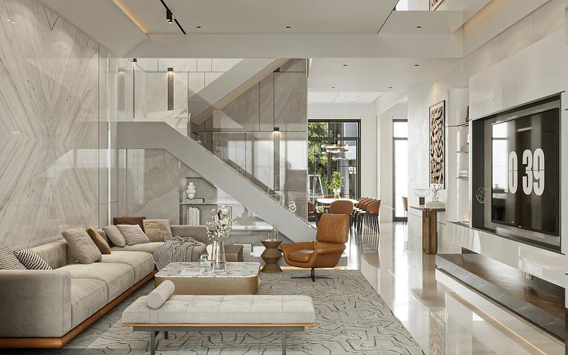 Thiết kế, cải tạo phòng khách phù hợp với kiến trúc căn nhà