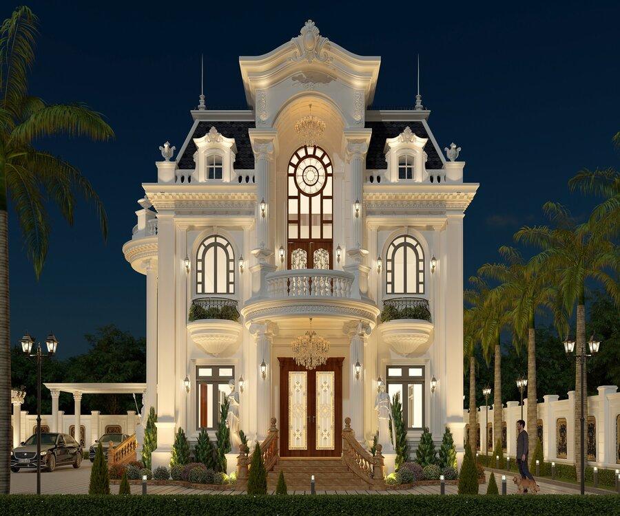 Thiết kế biệt thự tân cổ điển 2 tầng 1 tỷ tối ưu cả về thẩm mỹ lẫn công năng