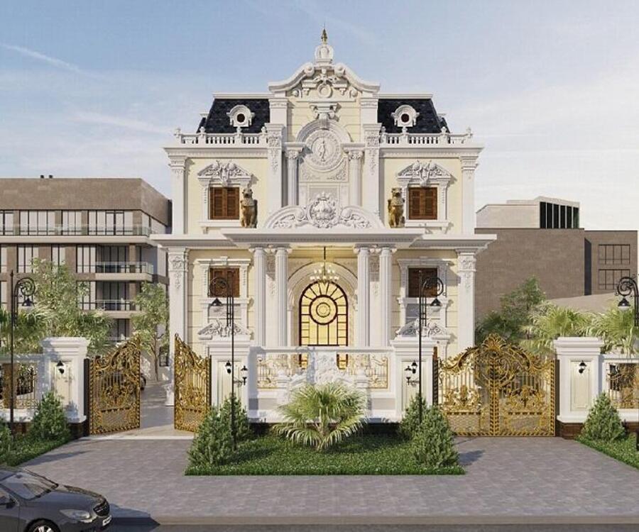 Yếu tố phong thủy đóng vai trò quan trọng trong thiết kế mẫu biệt thự 2 tầng 1 tỷ