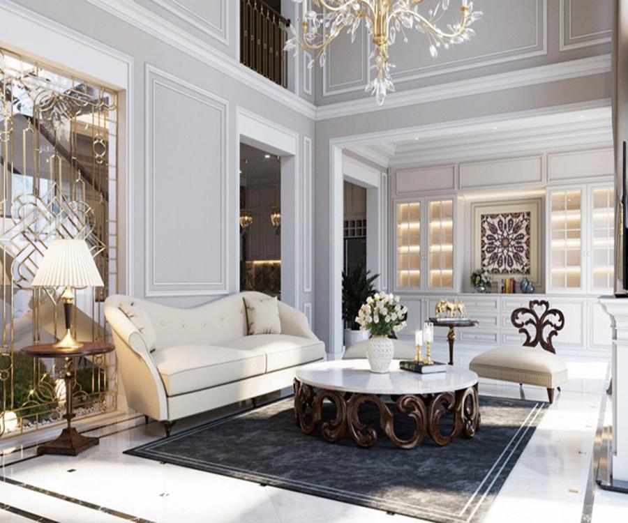 Tầng 2 của biệt thự tân cổ điển 2 tầng 1 tỷ là khu vực riêng tư cho mỗi thành viên trong gia đình 