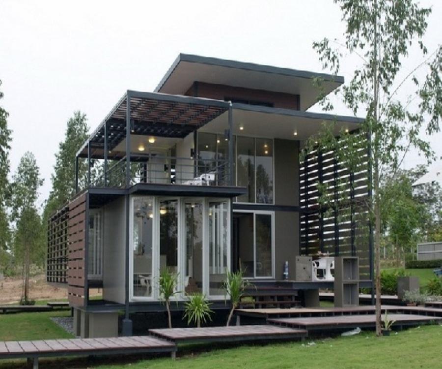 Nhà khung thép được đánh giá là rất bền với tuổi thọ trung bình từ 50 đến 100 năm