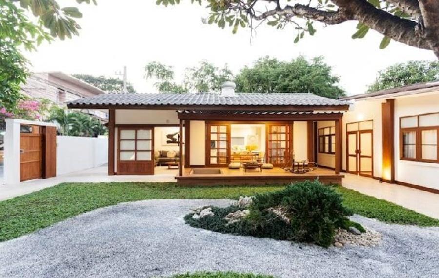 Mẫu nhà cấp 4 phong cách Nhật đẹp, tối giản, thiết kế tinh tế 