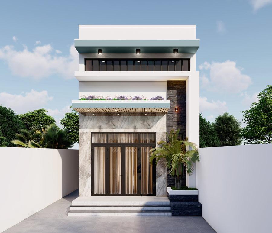 Mẫu thiết kế nhà cấp 4 gác lửng đẹp, được ưa chuộng hàng đầu