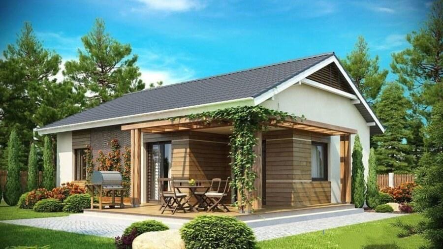 Thiết kế nhà đẹp cấp 4 có sân vườn là không gian sống nhiều gia đình mơ ước