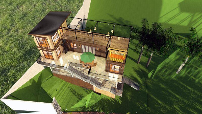 Xây dựng nhà lắp ghép 2 tầng giúp tiết kiệm chi phí xây dựng và thi công