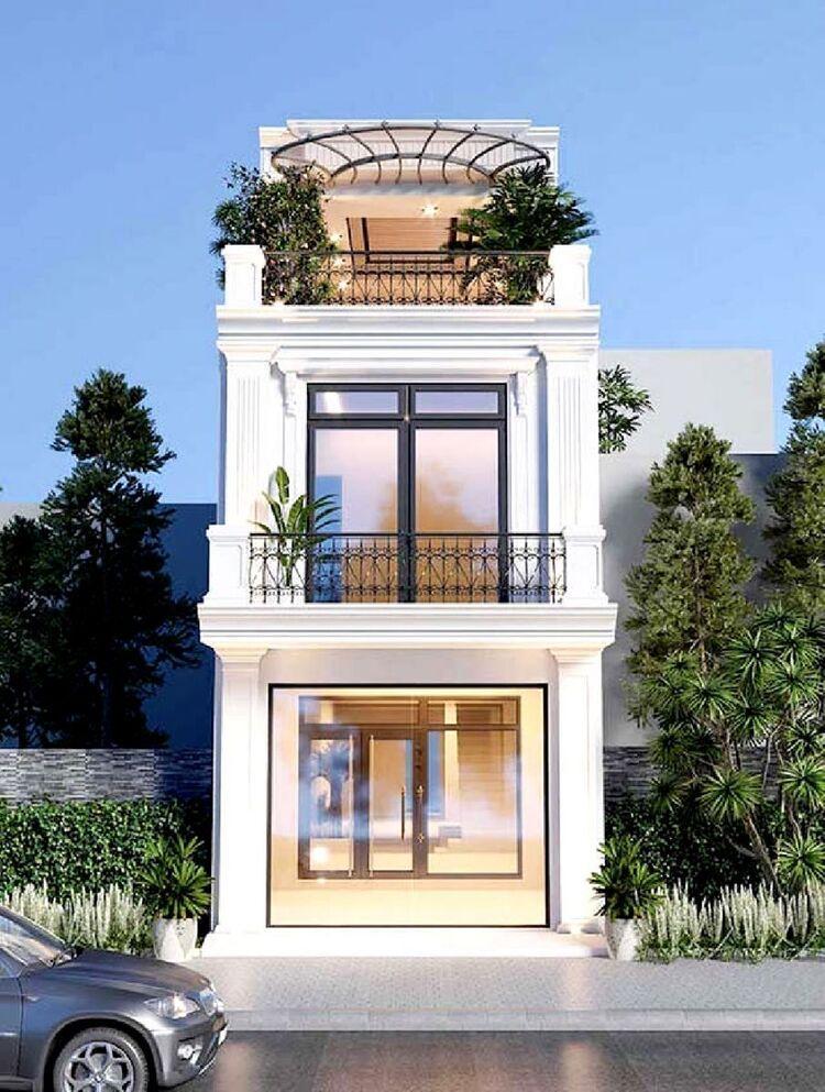 Mẫu nhà ống 2 tầng đẹp giá 1 tỷ với thiết kế đơn giản, xu hướng mới hiện nay