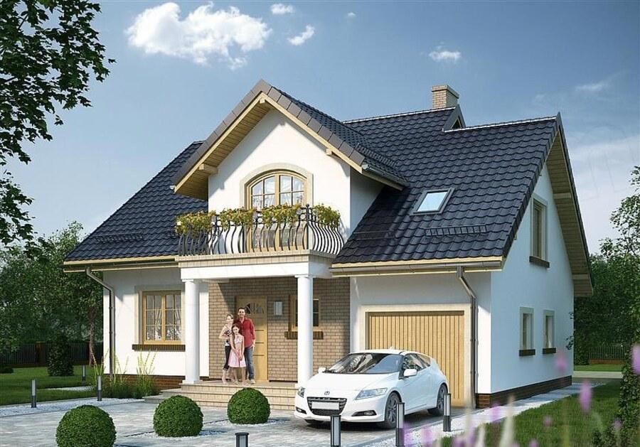 Mẫu nhà gác lửng 5x15 mái Thái tối ưu diện tích sử dụng