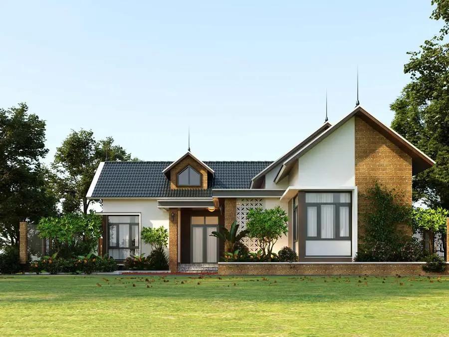 Mẫu nhà lắp ghép 3 phòng ngủ 1 phòng thờ 500 triệu đẹp, tối ưu chi phí (Nguồn: Internet)