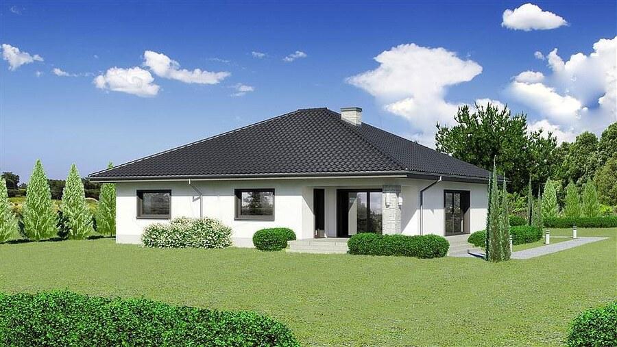 Nhà vườn cấp 4 diện tích 168m2 thiết kế châu Âu hiện đại, không gian sống đẳng cấp