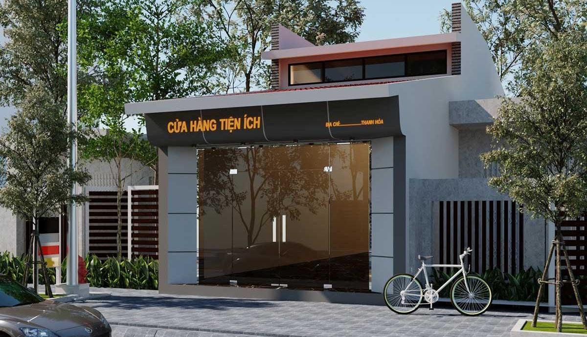 Nhà cấp 4 kết hợp kinh doanh cửa hàng tiện ích (Nguồn: Internet)