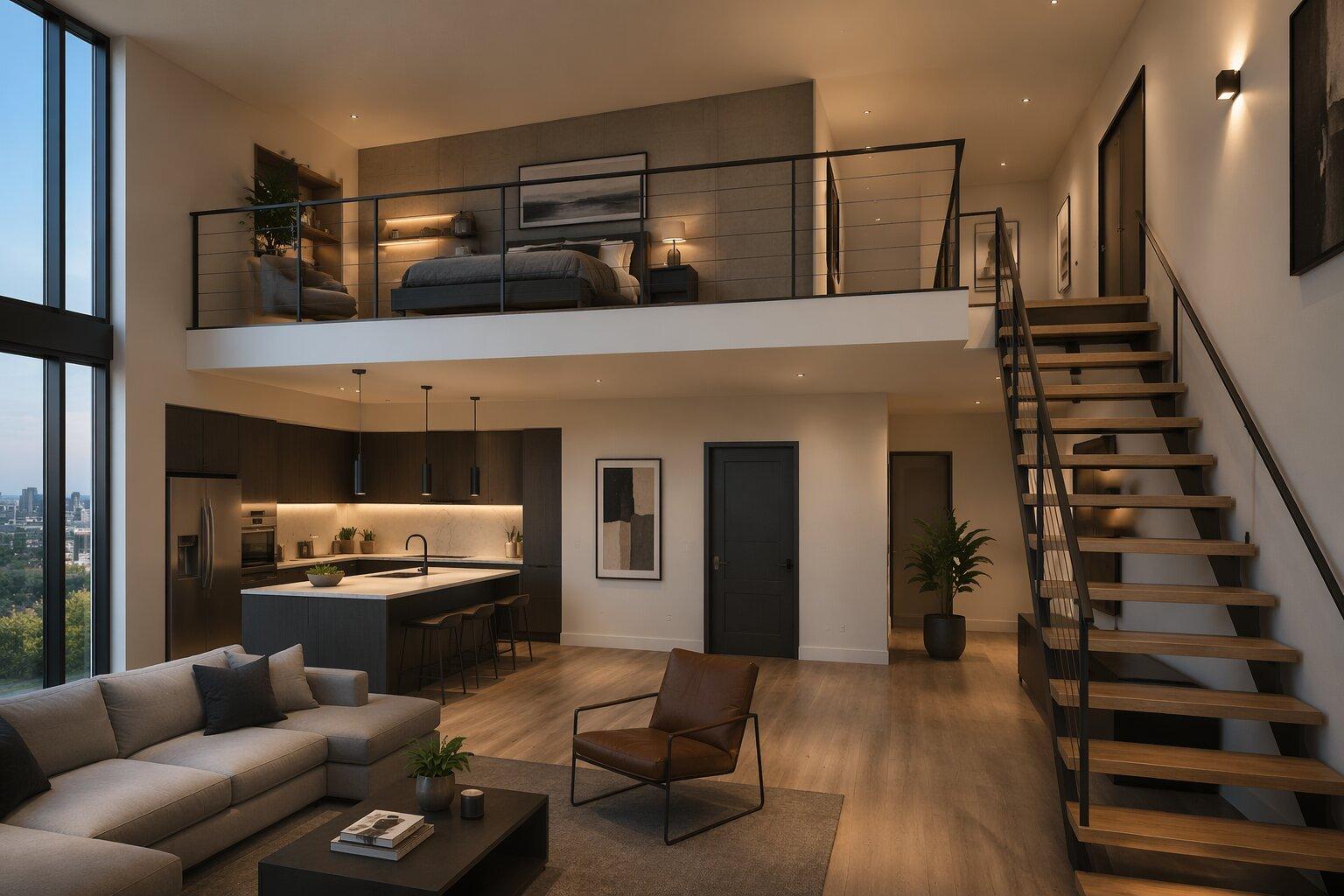 Tiết kiệm không gian sàn nhờ gác lửng để xây nhiều phòng ngủ