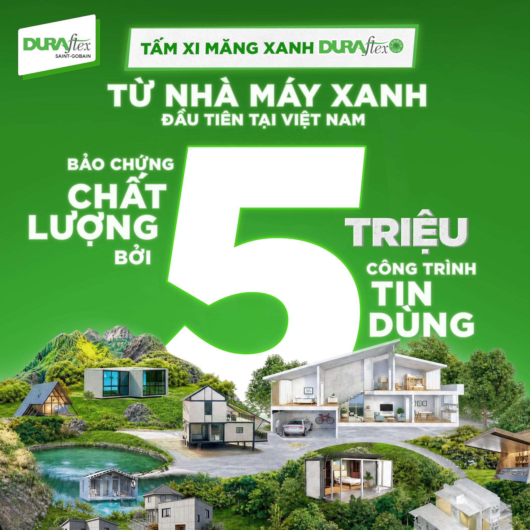 DURAflex - Giải pháp tối ưu cho ngôi nhà từ lót mái đến sàn, vách (Nguồn: DURAflex)