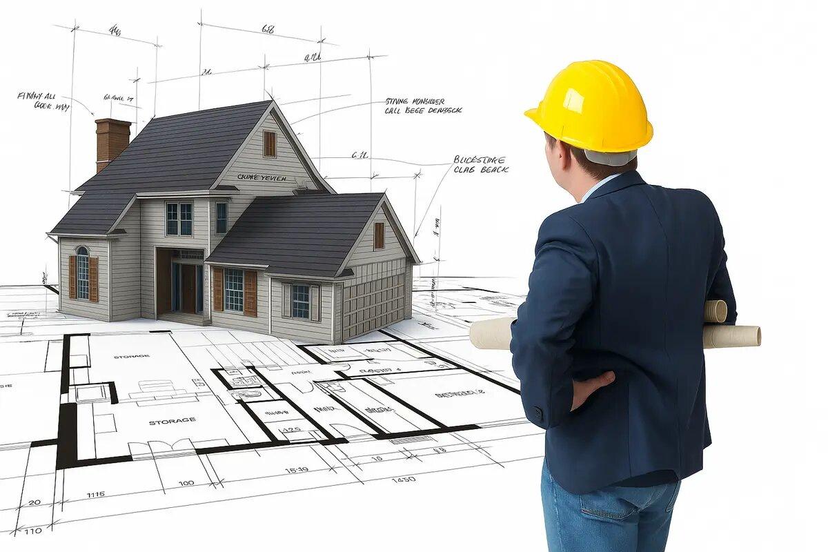 Gia chủ nên thuê kỹ sư khảo sát móng, tường chịu lực và hệ máii (Nguồn: Internet)