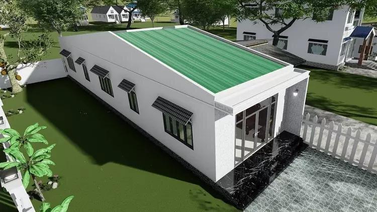 Cải tạo nhà cấp 4 mái tôn với tấm xi măng DURAflex Low Carbon cách âm cách nhiệt cho mái nhà (Nguồn: Internet)