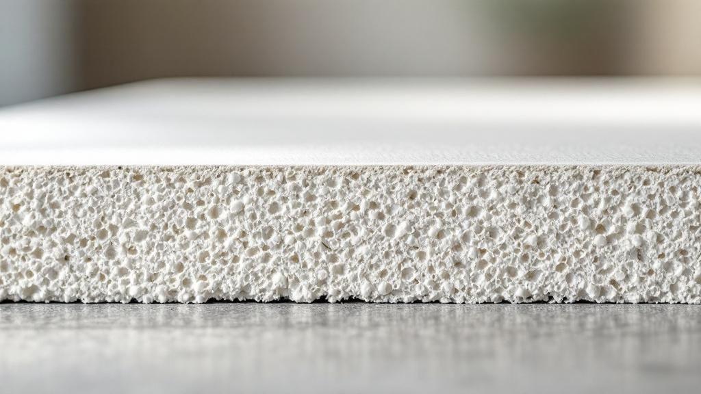 Cấu trúc tấm Calcium Silicate mang đến khả năng chống cháy và hỗ trợ cách nhiệt (Nguồn: Internet)