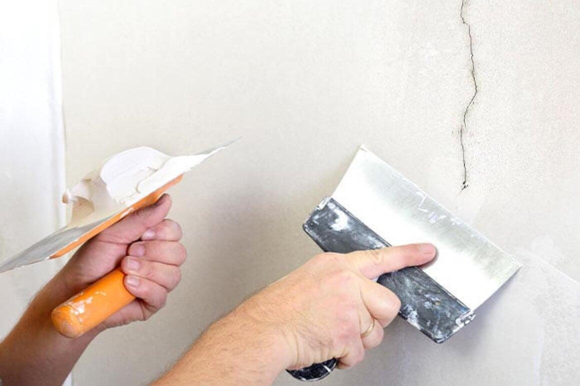 Xử lý vết nứt chân chim trên tường (Nguồn: Internet)