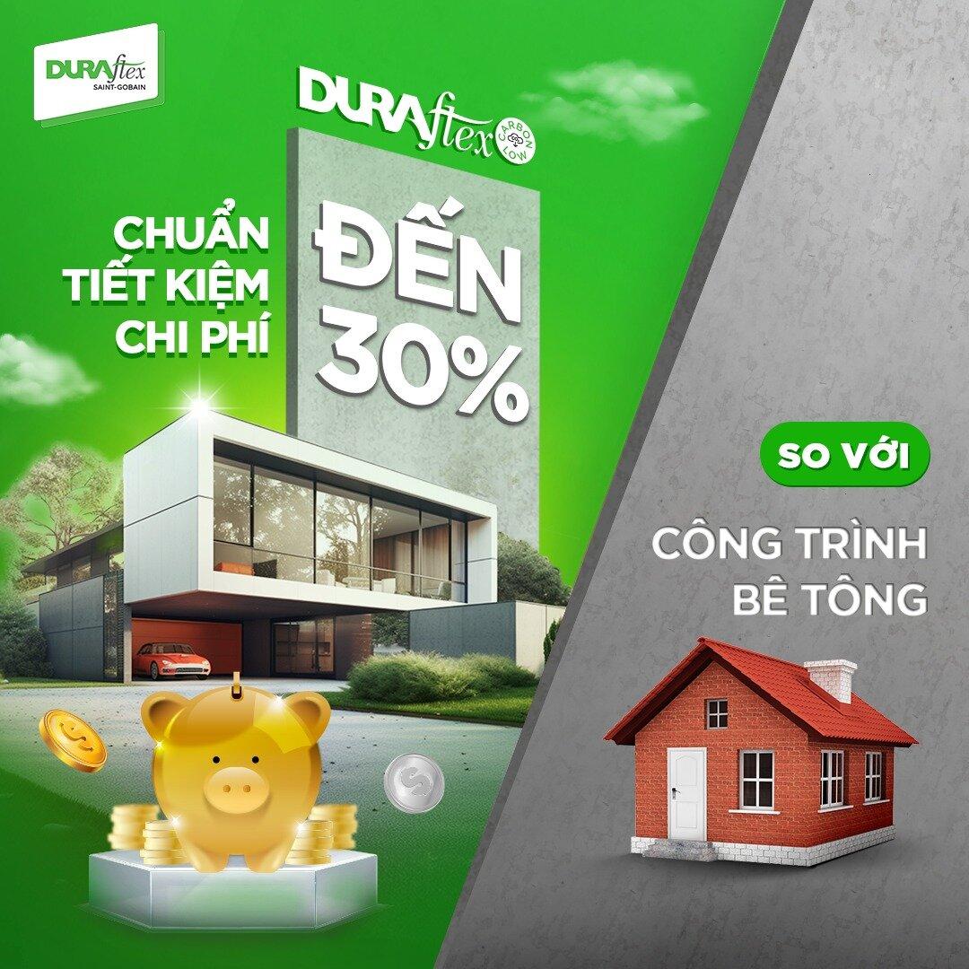 Chuẩn tiết kiệm chi phí so với công trình bê tông