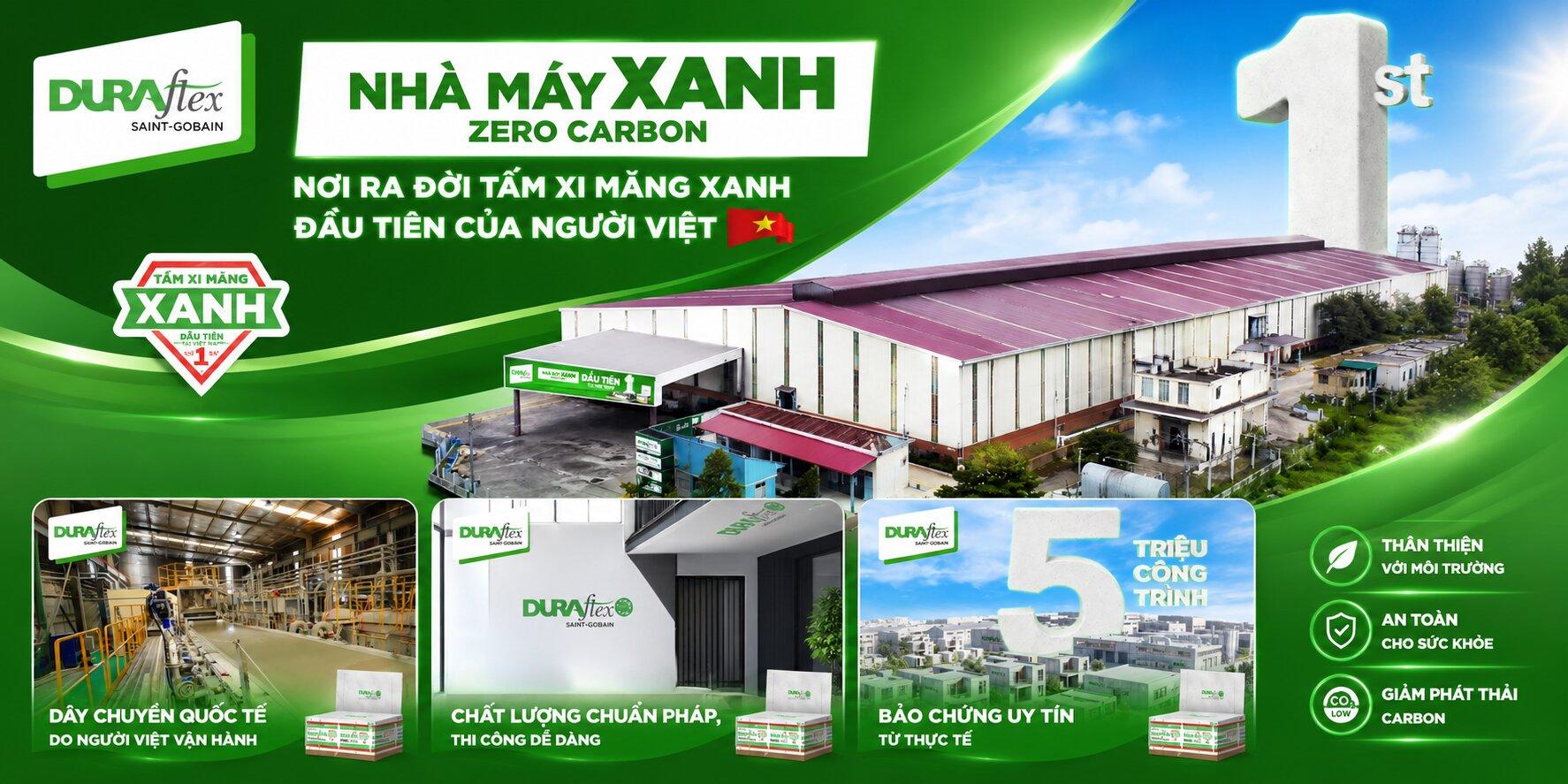 Nhà máy xanh Zero Carbon