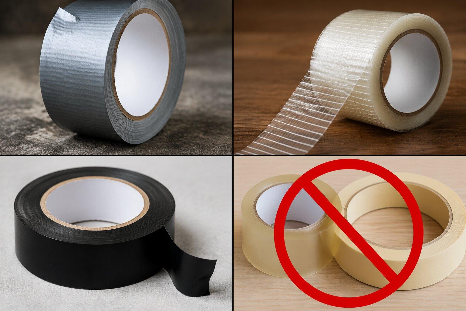 Những loại băng dính nên sử dụng khi cần dán cửa kính chống bão