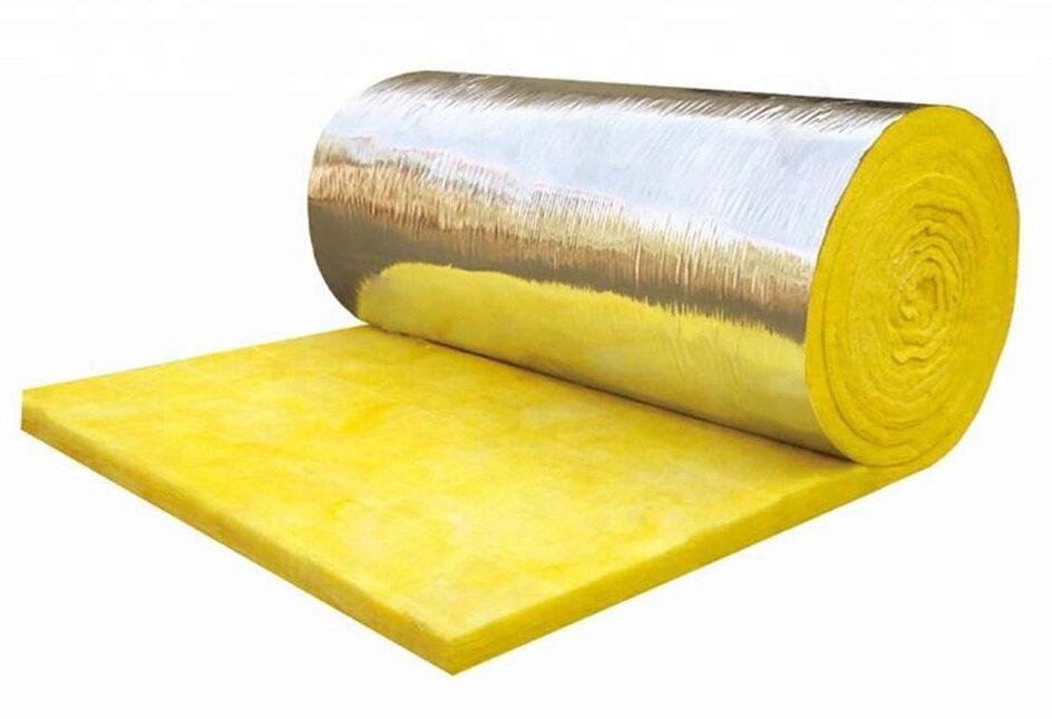 Vật liệu bông thủy tinh dạng cuộn với cấu trúc sợi xốp giúp hấp thụ âm thanh hiệu quả (Nguồn: Internet)