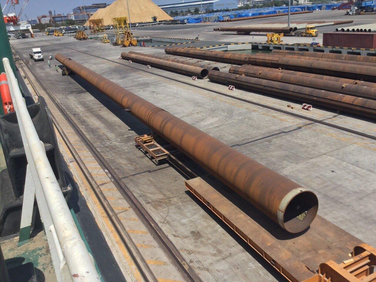 Cọc ống thép thường được sử dụng trong công trình nhà tạm, công trình cần thi công nhanh (Nguồn: Internet)