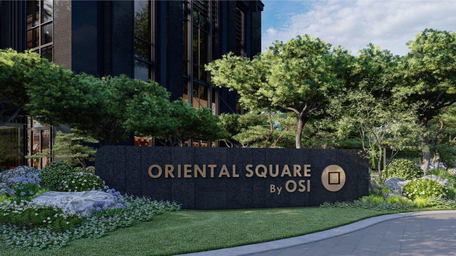 Tổng quan dự án tòa nhà văn phòng Oriental Square by OSI (Nguồn: Internet)