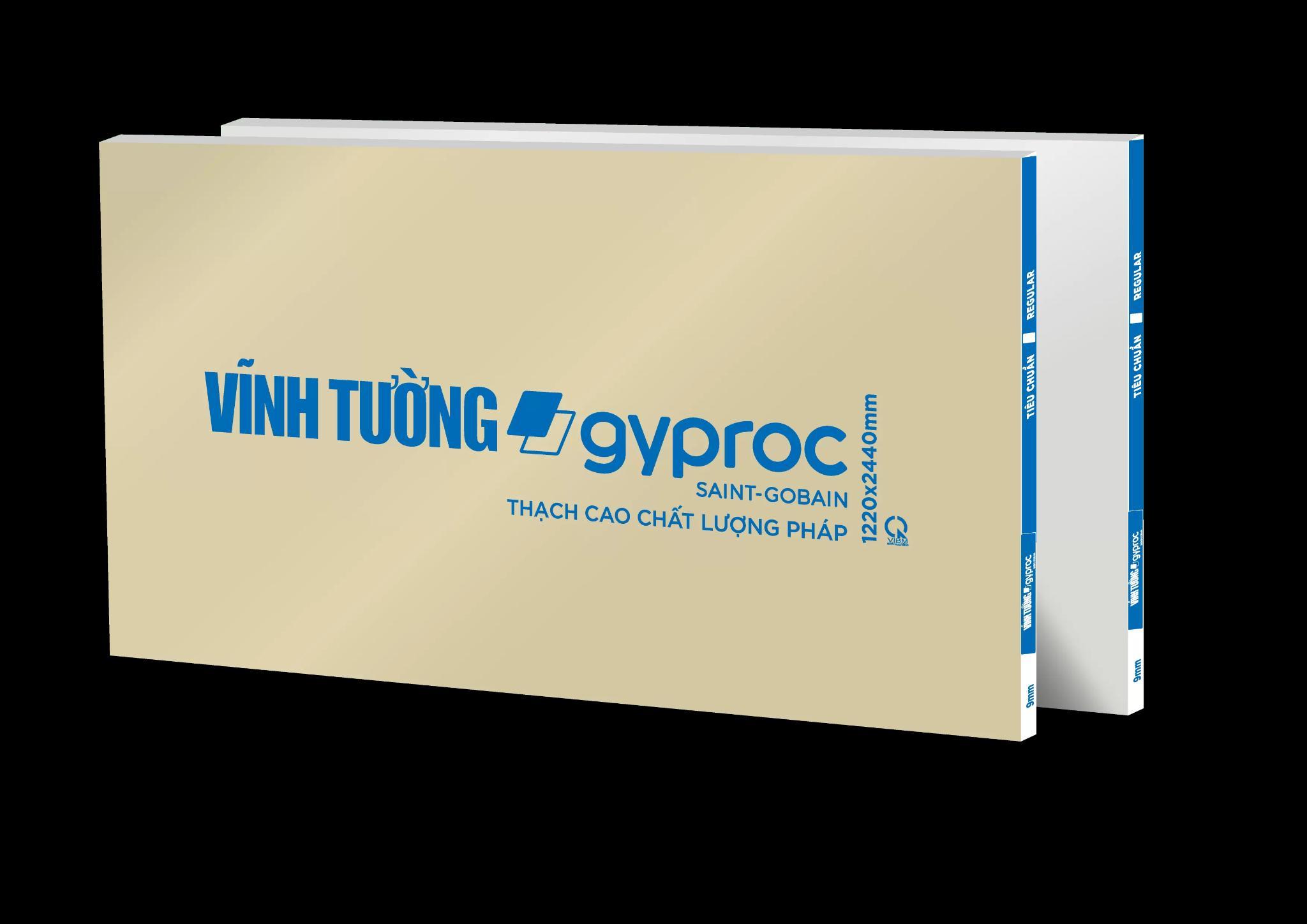 Tấm thạch cao Vĩnh Tường tiêu chuẩn
