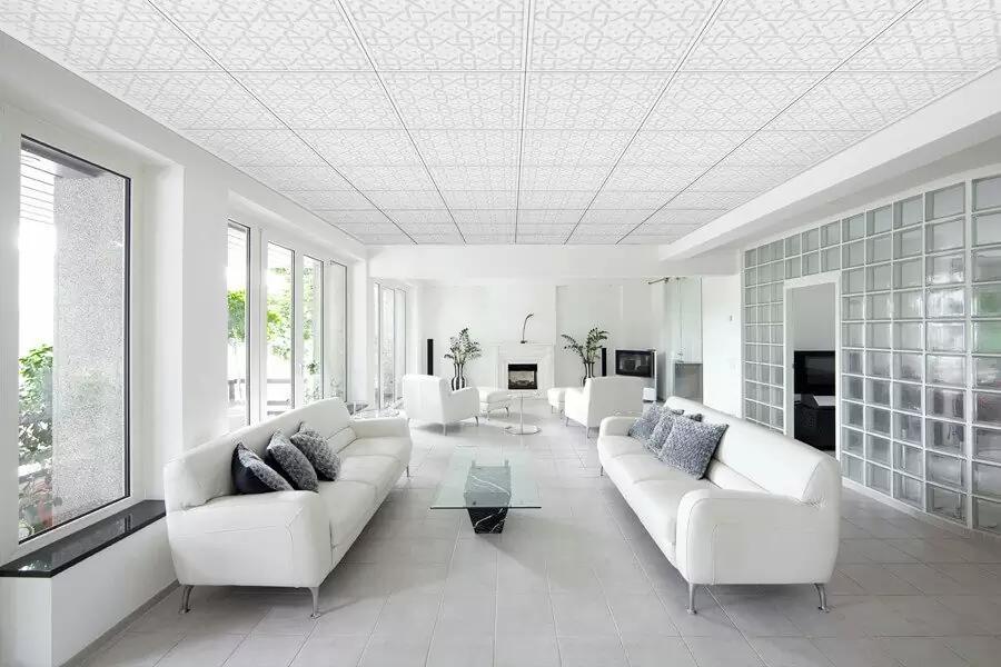 Tấm thạch cao Vĩnh Tường với họa tiết bề mặt cá tính, hiện đại