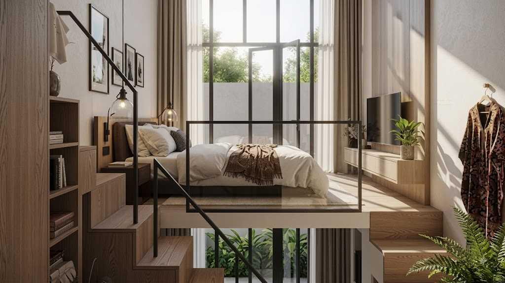 Chi phí xây dựng thực tế có thể thay đổi tùy theo quy mô gác lửng, loại mái, vật liệu (Nguồn: Internet)