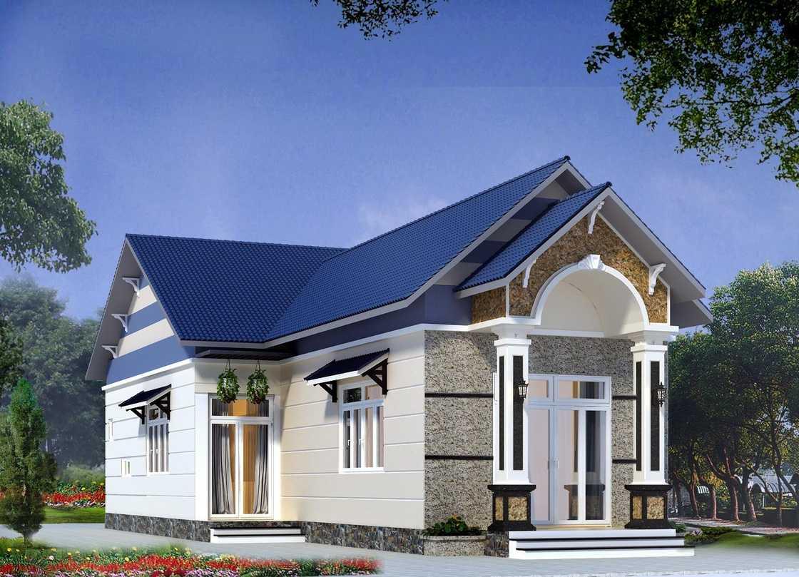 Thiết kế phòng ngủ trên gác lửng tận dụng phần không gian có chiều cao phù hợp dưới mái dốc (Nguồn: Internet)
