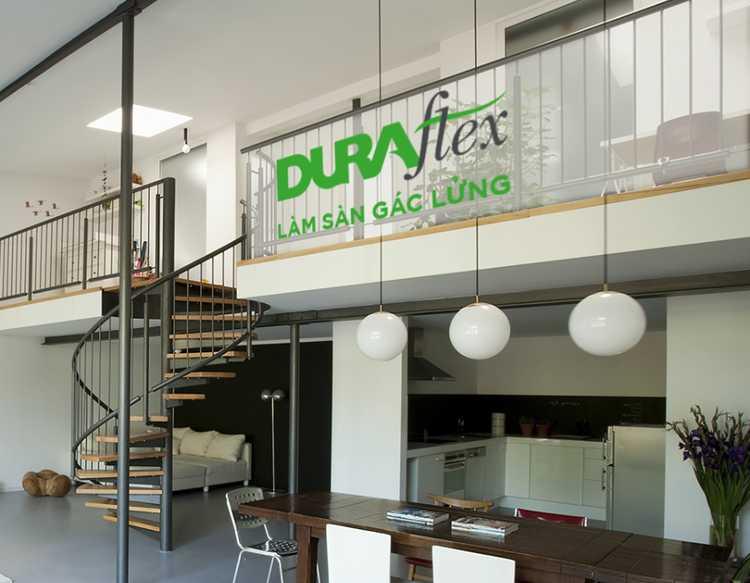 Duraflex làm sàn gác lửng