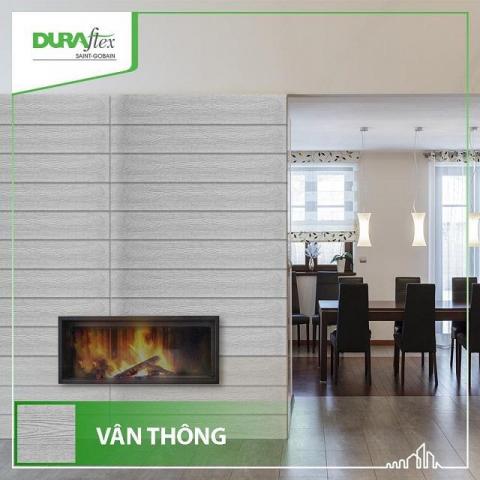 Tấm ốp tường phòng khách vân thông | DURAflex